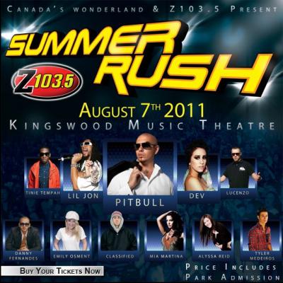 Z103 SUMMER RUSH 2011