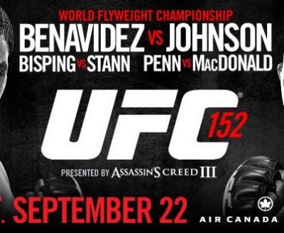UFC 152: BENAVIDEZ vs. JOHNSON