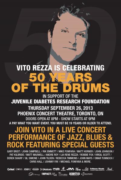50 YEARS OF THE DRUMS BENEFIT CONCERT