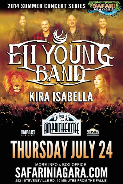 ELI YOUNG BAND & Kira Isabella Concert Party!