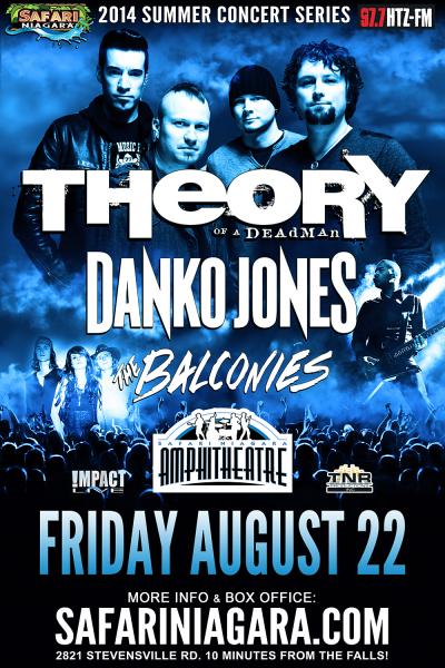 THEORY Of A Deadman & Danko Jones Live!